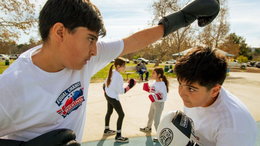 Youth Boxing in the Open Air: Inside Equal Chance Boxing Foundation’s First Community Training 65