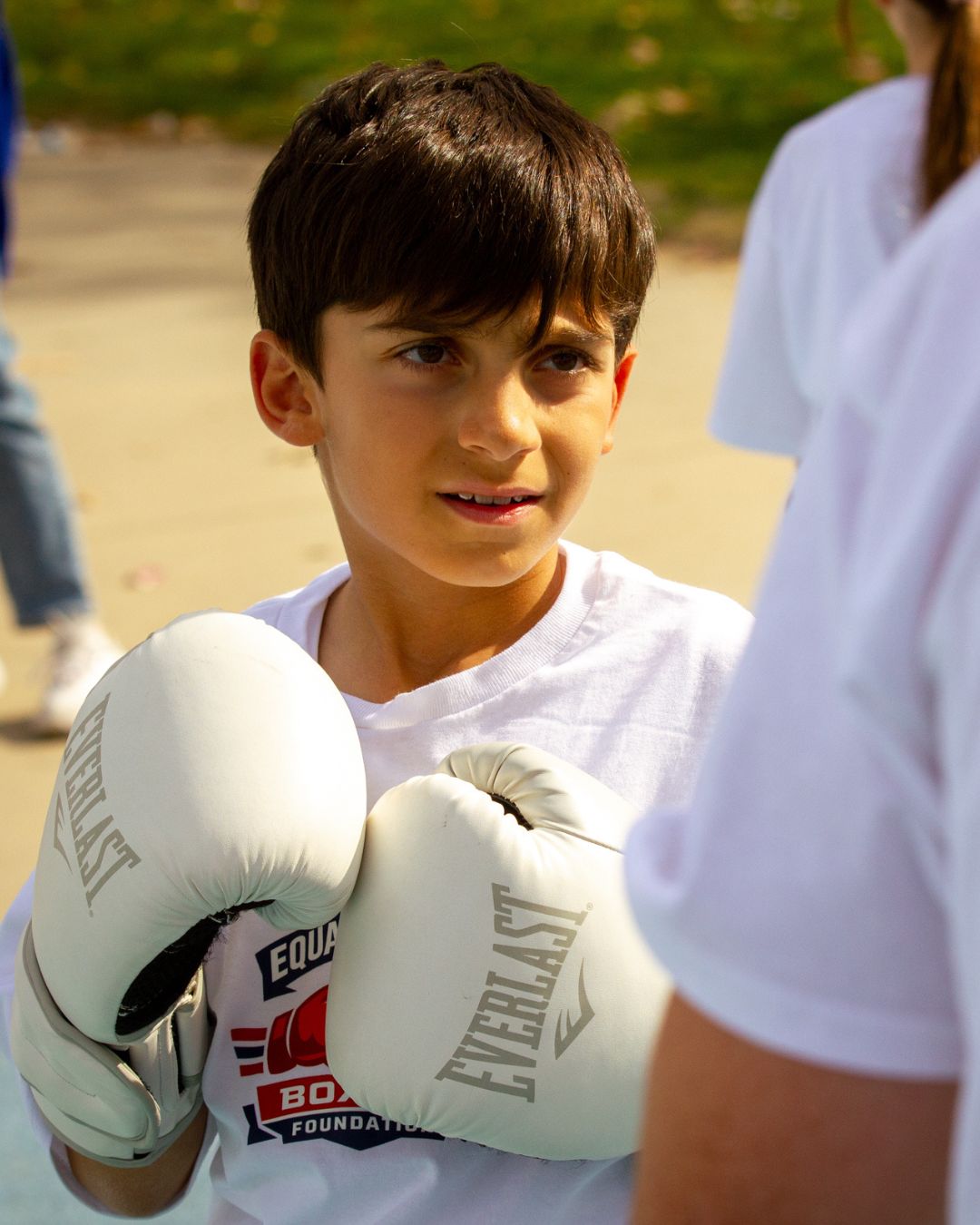 young athletes training with purpose