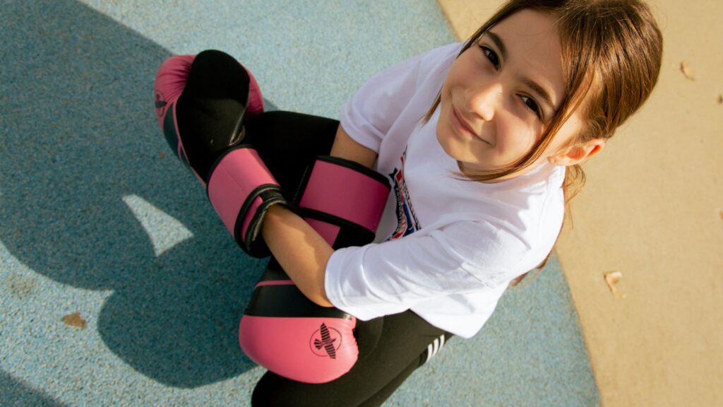 the physicality of confidence learning to take up space