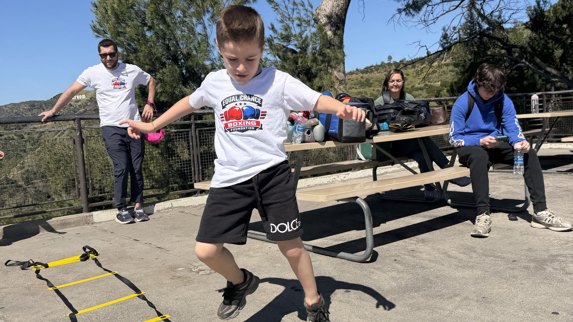 Home boxing discipline for kids